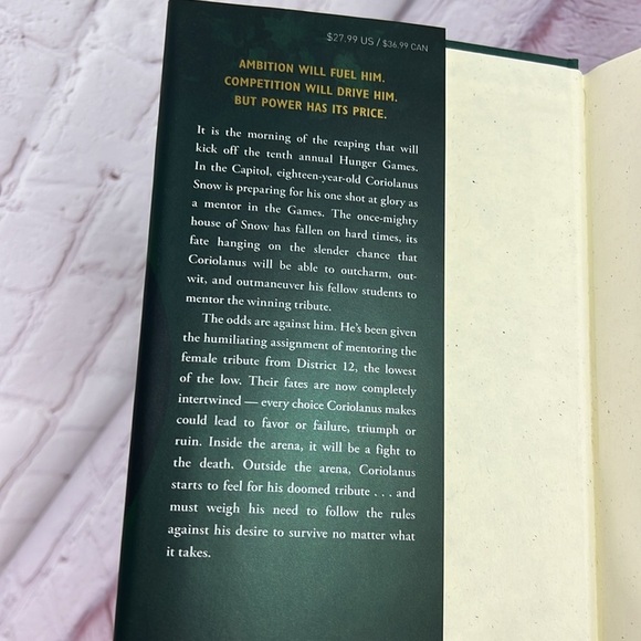 Suzanne Collins The Ballard of Songbirds and Snakes Hardcover - Picture 7 of 7